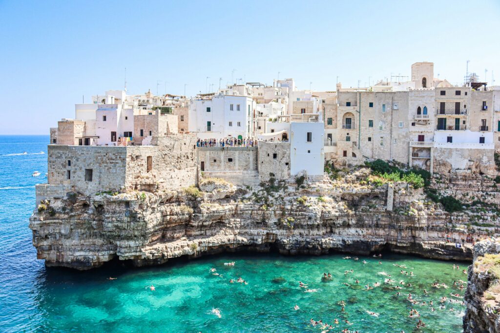 Polignano a Mare les pouilles